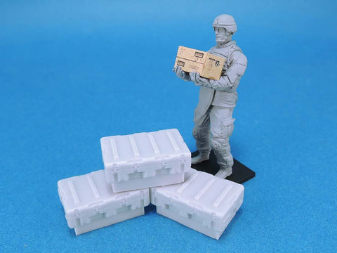 レジェンド LF1424 1/35 メディカルボックス タイプ2セット(8個)