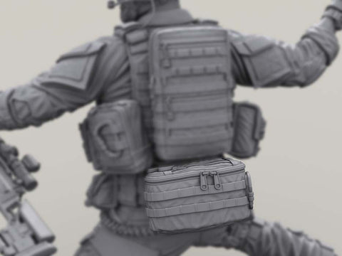 レジェンド LF3D012 1/35 タクティカルテイラー ファーストレスポンダーバッグセット (8個)