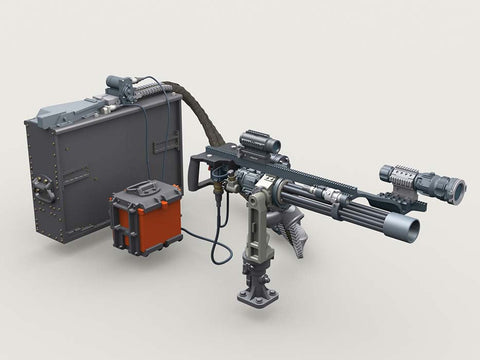 レジェンド LF3D048 1/35 M134D 小銃 ベーシック セット #1 w/4,000rd 弾薬箱