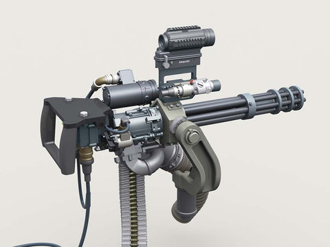 レジェンド LF3D048 1/35 M134D 小銃 ベーシック セット #1 w/4,000rd 弾薬箱