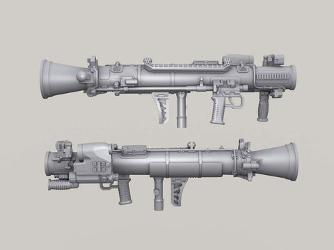 レジェンド LF3D067 1/35 カール-グスタフ M4 マルチ-ロール 武器 システム (4個)