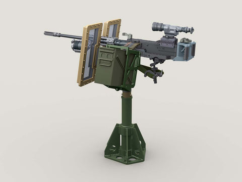レジェンド LF3D071 1/35 M2重機関銃 汎用ペデスタル マウント・ガンシールド