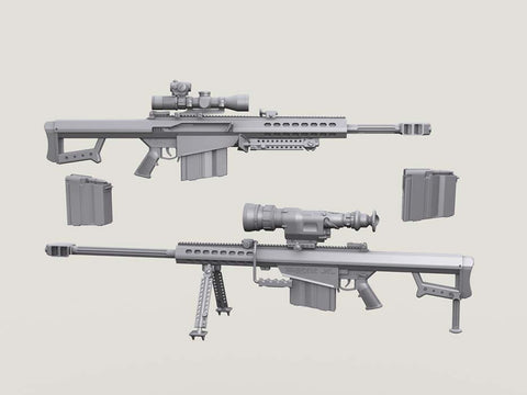 レジェンド LF3D075 1/35 バレット M107 スナイパー ライフル セット (インチ’ 2 ボディ)