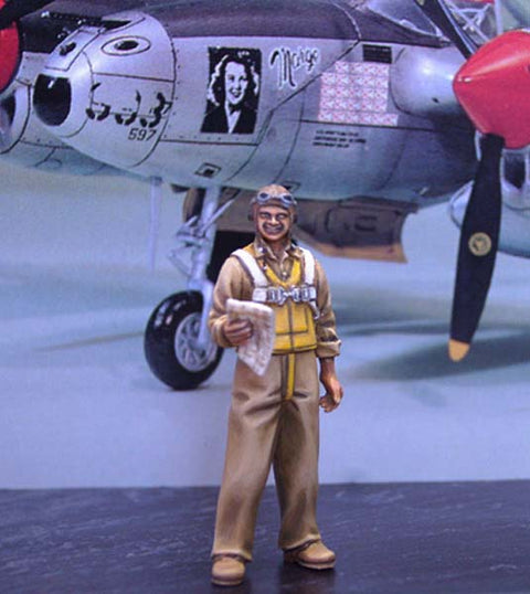レジェンド LF4803 1/48 WWII アメリカ軍 パイロット (リチャード イラ ボン)