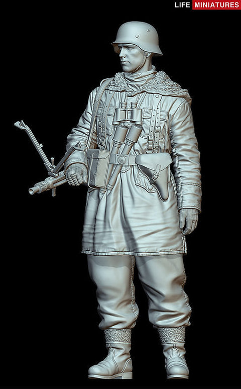 ライフミニチュア LM-16006 1/16 ドイツ武装親衛隊 MG42 ガンナー,東部戦線1943