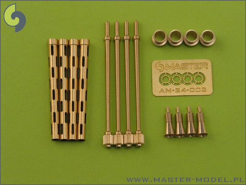 マスター AM-24-001 1/24 ブリティッシュ Mk 2 ブローニング .303 cal(7,7mm) (4個)
