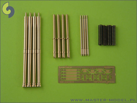 マスター AM-24-004 1/24 イスパノ Mk II 20mm キャノン (4個) - モスキート Airfix用