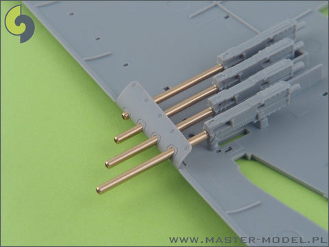 マスター AM-32-004 1/32 P-47 サンダーボルト .501/72 ブローニングM2銃身(8本入り)