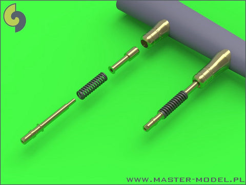 マスター AM-32-075 1/32 ホーカーハリケーンMK IIC用イスパノMK II 20mm機関砲(ラウンドリコイルスプリング付)