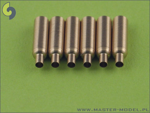 マスター AM-48-025 1/48 P-40 E/N のブローニング .50キャリバー用銃身付フェアリング (6本入り)