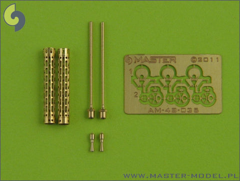 マスター AM-48-035 1/48 WWIドイツ軍 機関銃 シュパンダウLMG 08/15 (2本入り)