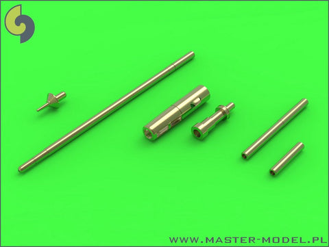 マスター AM-48-089 1/48 ミグ 15 および 1/48 ミグ 15bis の装備セット(37mmキャノン および 23mmキャノンの砲身,アンテナ基部,ピトー管)