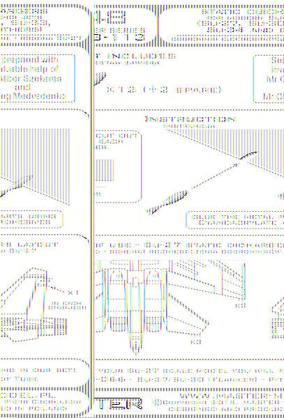 マスター AM-48-113 1/48 スタティックディスチャージャー(放電索)、 Su-27, Su-30, Su-33, Su-34 その他の現用のスホーイのジェット機用(12本と予備2本)
