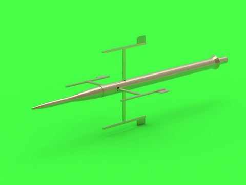 マスター AM-48-144 1/48 F-16XL / F-CK-1 プロトタイプのピトー管と迎角プローブ