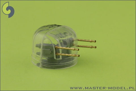 マスター AM-72-031 1/72 イギリス空軍 MK2ブローニング .303キャリバー(7.7mm) フラッシュハイダー付(4本入り)