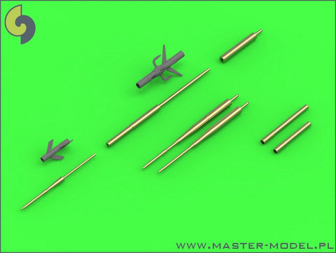 マスター AM-72-106 1/72 スホーイ Su-17, Su-20, Su-22 (フィッター)のピトー管(全バージョンのオプションパーツ)および 30mm機関砲銃身