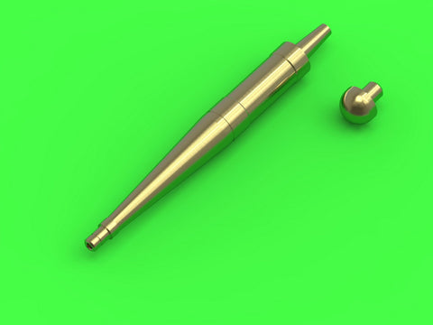 マスター AM-72-116 1/72 スピットファイア Mk.VIII/IXc フェアリング付イスパノ 20mm機関砲 (エデュアルド用)