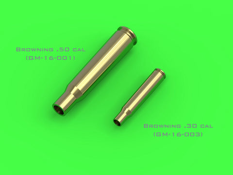 マスター GM-16-003 1/16 M1919 ブローニング 30口径 (7.62mm) - エンプティ シェル (25個入)