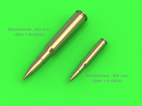 マスター GM-16-004 1/16 M1919 ブローニング 30口径 (7.62mm) - カートリッジ (25個入)