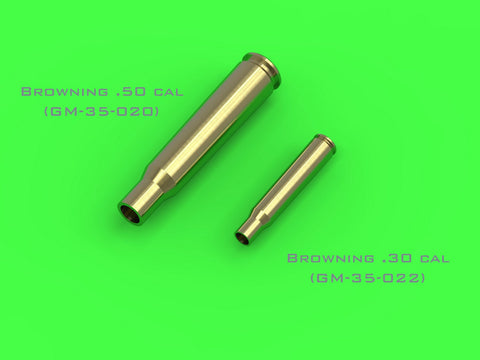 マスター GM-35-022 1/35 ブローニングM1919重機関銃 .30キャリバー(7.62mm) の空薬莢(25個)(全長2mm)