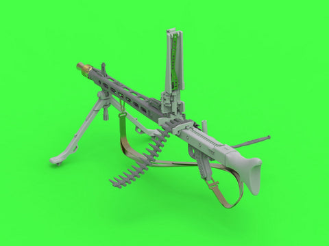 マスター GM-35-024 1/35 ドイツ軍 機関銃 MG-42 (7.92mm)、 真鍮, レジン, エッチングパーツ(コンプリート)(1本入り)