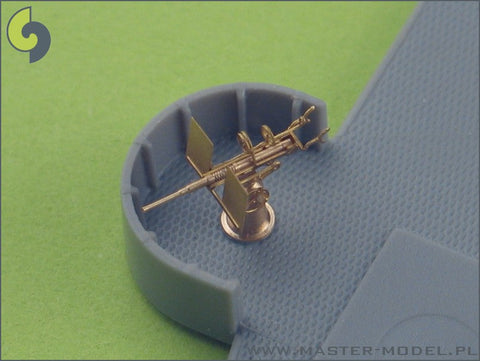 マスター SM-350-050 1/350 エリコン20mm対空砲 アメリカ海軍型 3次元に仕上げる機銃 , 挽物とエッチングパーツ 素材(20セット入り)