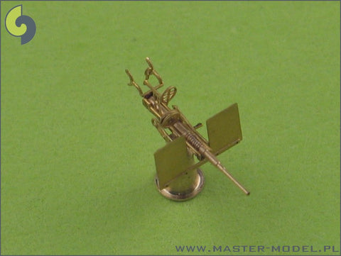 マスター SM-350-050 1/350 エリコン20mm対空砲 アメリカ海軍型 3次元に仕上げる機銃 , 挽物とエッチングパーツ 素材(20セット入り)