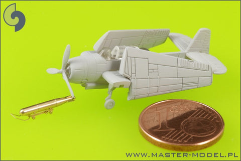 マスター SM-350-072 1/350 アメリカ海軍 空挺魚雷マーク13(22.4インチ)トロリー付 初期型(10本)
