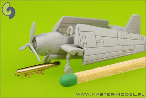 マスター SM-350-072 1/350 アメリカ海軍 空挺魚雷マーク13(22.4インチ)トロリー付 初期型(10本)