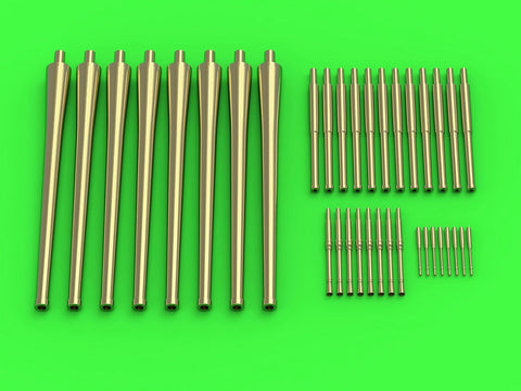 マスター SM-350-098 1/350 R.N. ザラの武装 203mm砲(8本), 100mm砲(12本), 37mm砲(8本), 13.2mm砲(8本) (トランぺッター用)