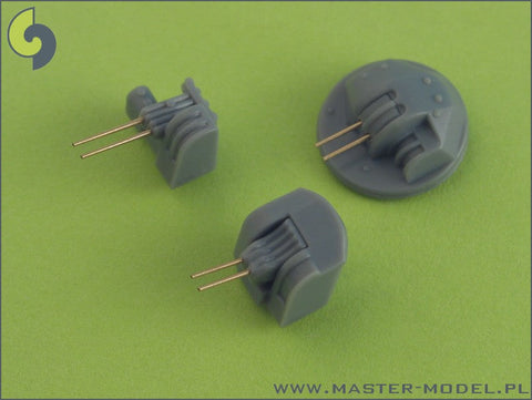 マスター SM-700-007 1/700 日本海軍 89式砲 12.7cm(5インチ)/40口径の砲身 (12本入り) 大半の1/700 日本海軍 軍艦 用