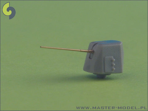 マスター SM-700-021 1/700 アメリカ海軍 5インチ(12.7cm)/62口径砲 Mark 45の砲身(2本入り) 1/700 アメリカ海軍 アーレイ・バーク級, 韓国海軍 KDX II, 海上自衛隊の金剛級の駆逐艦用