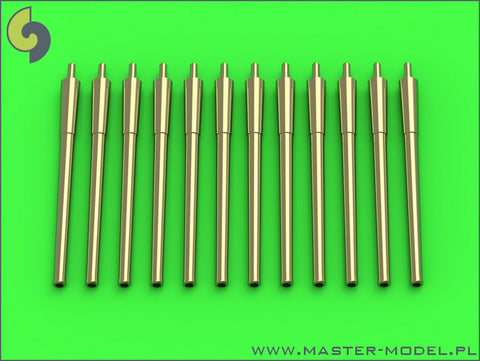 マスター SM-700-051 1/700 アメリカ海軍 14インチ(35.6cm)/50口径砲の砲身 ブラストバッグ付砲塔用(12本入り) ニューメキシコ(BB-40) および テネシー(BB-43)級用