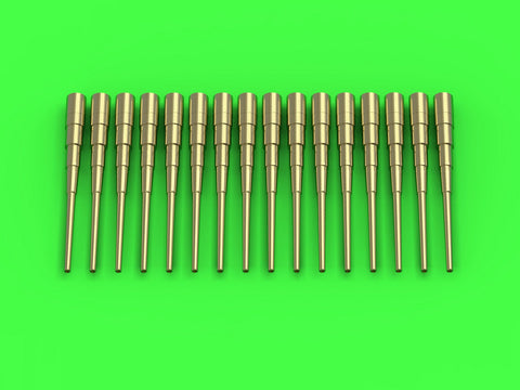 マスター SM-700-055 1/700 ドイツ海軍 8.8cm(3.4インチ)/45口径砲 SK L/45 砲身(16本入り) 第一次世界大戦のドイツの大半の主力艦, 魚雷艇, 駆逐艦用