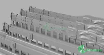 MJミニチュア MJEZ35013 1/35 ベトナム戦争 アメリカ陸軍 小火器用スリングセット4