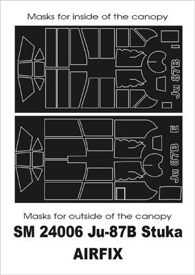 モンテックス SM24006 1/24 ユンカース Ju-87B(エアフィックス用) ミニマスク
