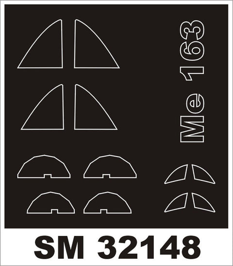 モンテックス SM32148 1/32 Me 163(モンモデル用) ミニマスク