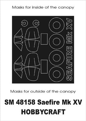 モンテックス SM48158 1/48 スピットファイア MkXV(ホビークラフト用) ミニマスク