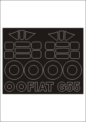 モンテックス SM48280 1/48 フィアット G-55(スペシャルホビー用) ミニマスク