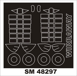 モンテックス SM48297 1/48 CA-9 ワイラウェイ(スペシャルホビー用) ミニマスク