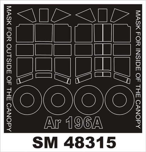 モンテックス SM48315 1/48 アラド 196(イタレリ用) ミニマスク