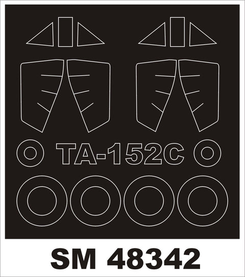 モンテックス SM48342 1/48 Ta-152(ホビーボス用) ミニマスク