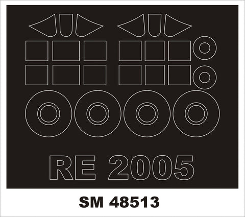 モンテックス SM48513 1/48 レジアーネ 2005(ソード用) ミニマスク