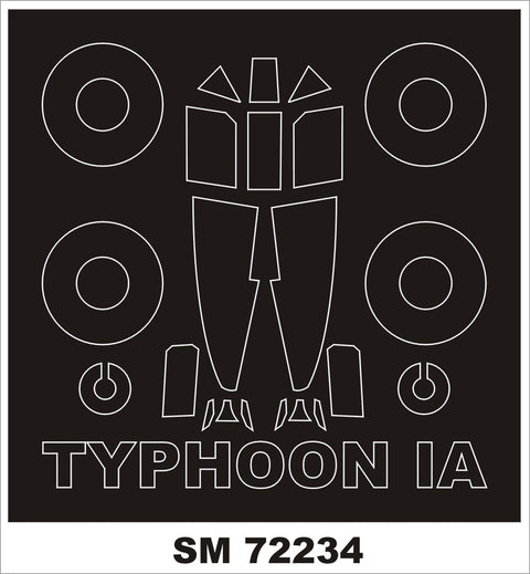 モンテックス SM72234 1/72 タイフーン Ia(ブレンガン用) ミニマスク