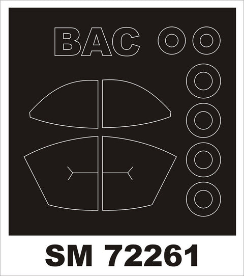 モンテックス SM72261 1/72 ストライクマスター(ソード用) ミニマスク