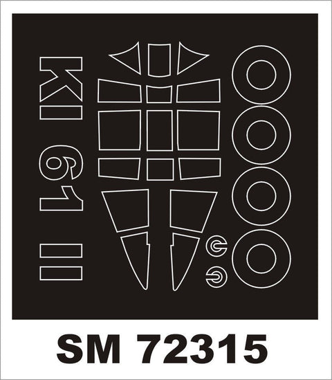モンテックス SM72315 1/72 キ61 II 飛燕(RSモデル用) ミニマスク