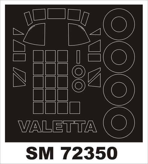 モンテックス SM72350 1/72 ヴァレッタ C.1(バロム用) ミニマスク