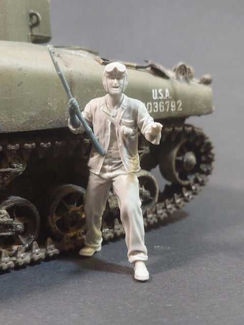 パンツァーアート FI35-205 1/35 WWIIアメリカ 海兵隊戦車兵 近接戦闘 No.1