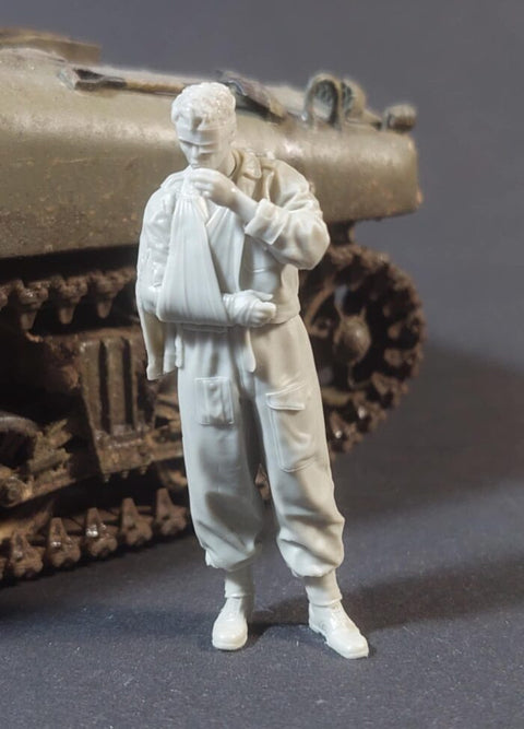 パンツァーアート FI35-226 1/35 WWIIイギリス 負傷した兵士 北西ヨーロッパ
