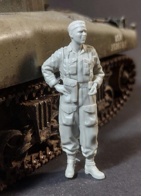 パンツァーアート FI35-235 1/35 WWIIイギリス 戦車兵カバーオール(休憩中)No.1